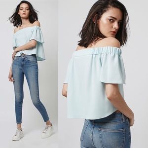 Topshop Livi Off the Shoulder Top